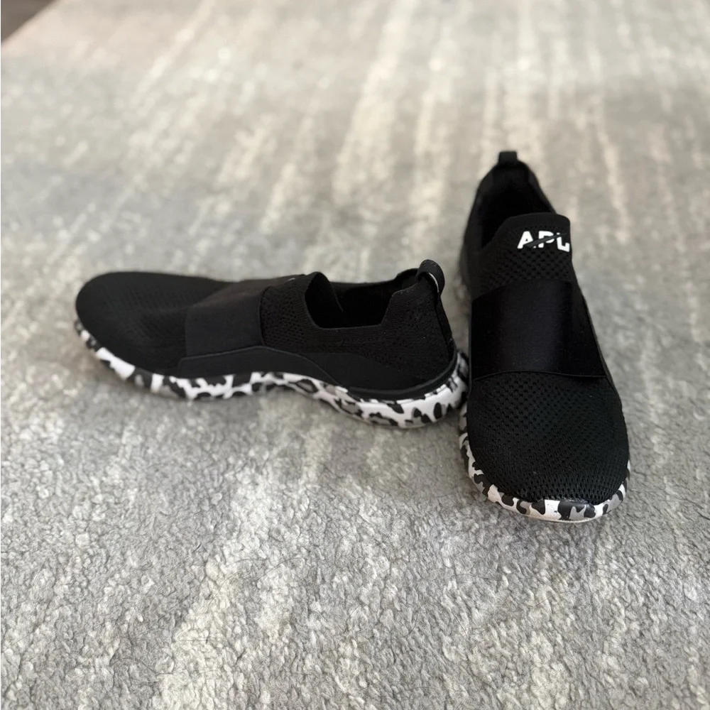 APL Black and White Slip-On Sneakers - Picture 2 of 2